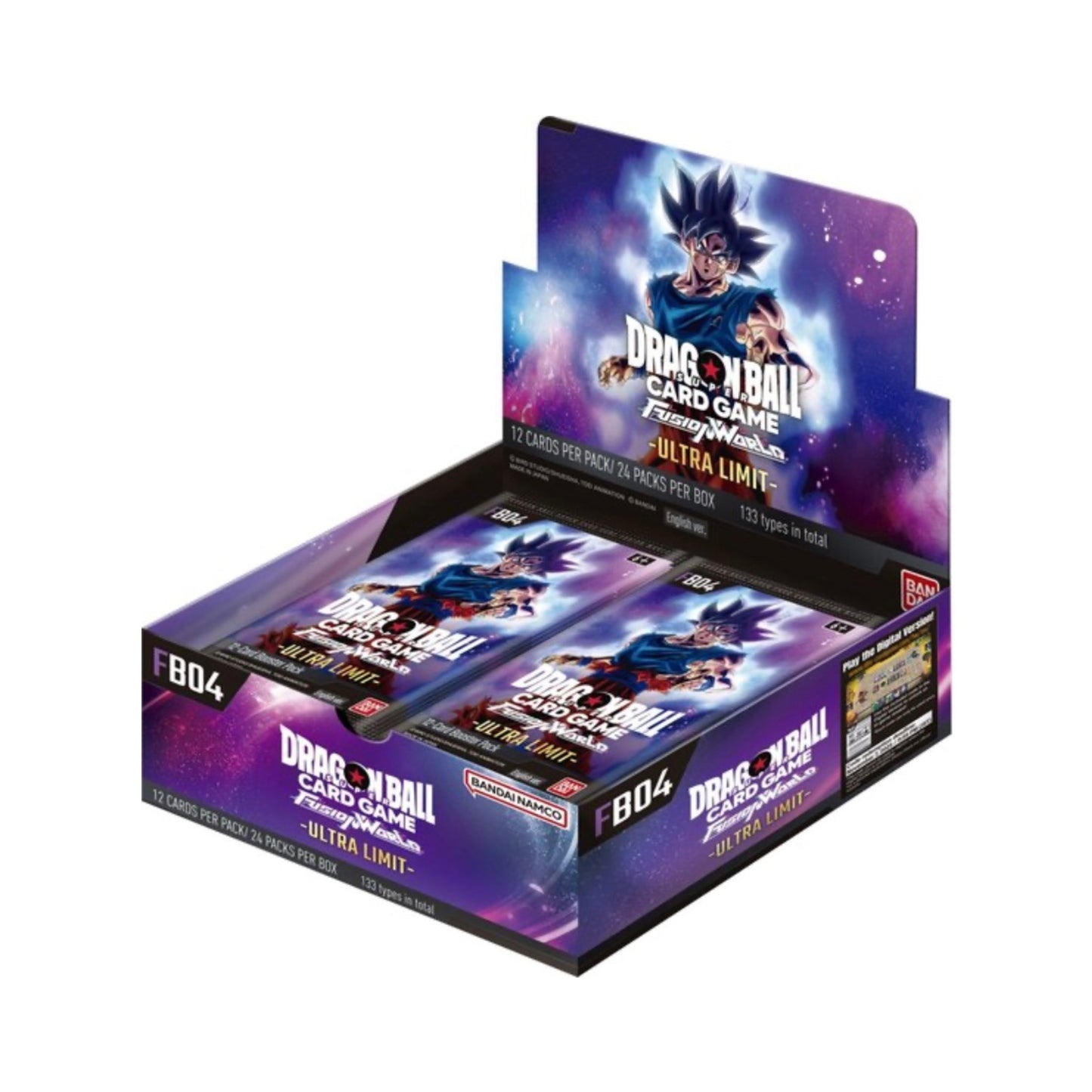 Dragon Ball Super Card Game Fusion World 04 (FB04) Booster Display EN