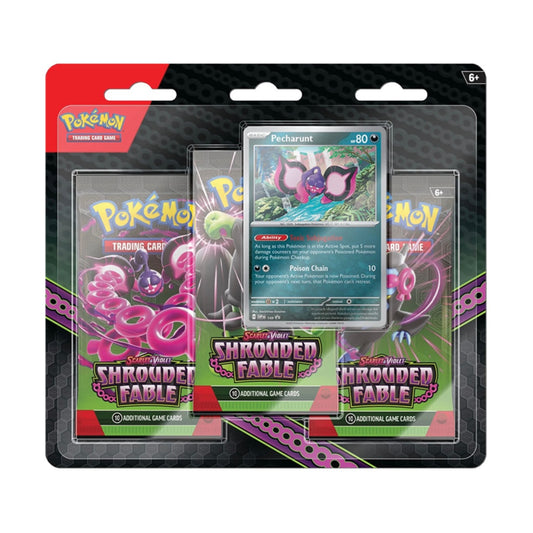 Pokémon SV6.5 Shrouded Fable 3-Pack Blister EN